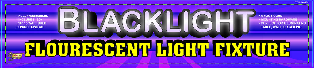 Halloween Decorations Blacklights 48 inch - Rubies Costumes & Accessories - HalloweenCostumes4U.com - Decorations