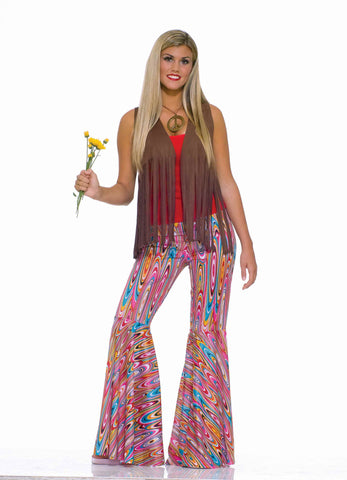 Womens Wild Swirl Bell Bottoms - Rubies Costumes & Accessories - HalloweenCostumes4U.com - Adult Costumes