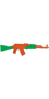 AK-47 Machine Gun - Rubies Costumes & Accessories - HalloweenCostumes4U.com - Accessories