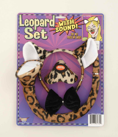 Leopard Costume Kit with Sound - HalloweenCostumes4U.com - Accessories