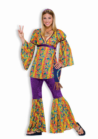 Womens Halloween Costumes Hippie Gal Costume - Rubies Costumes & Accessories - HalloweenCostumes4U.com - Adult Costumes