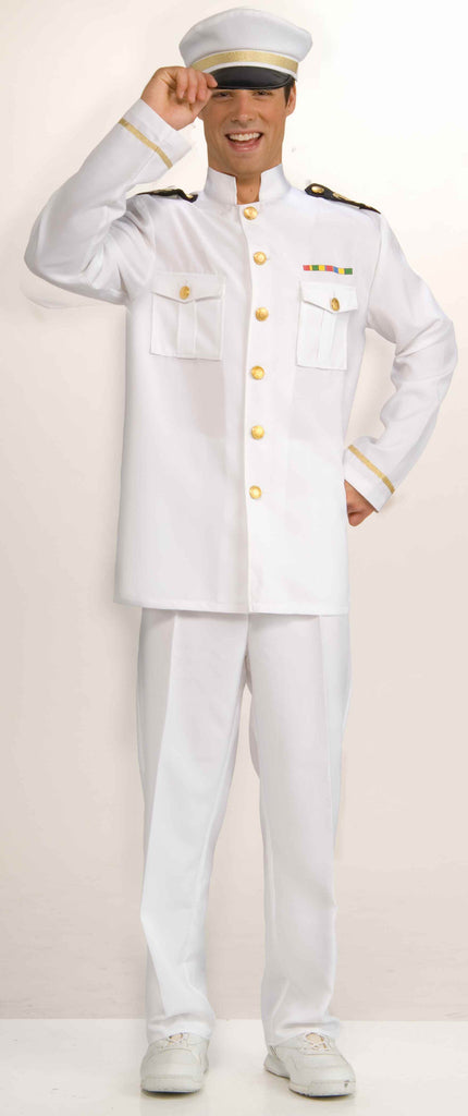 Mens Navy Captain Costume - Rubies Costumes & Accessories - HalloweenCostumes4U.com - Adult Costumes