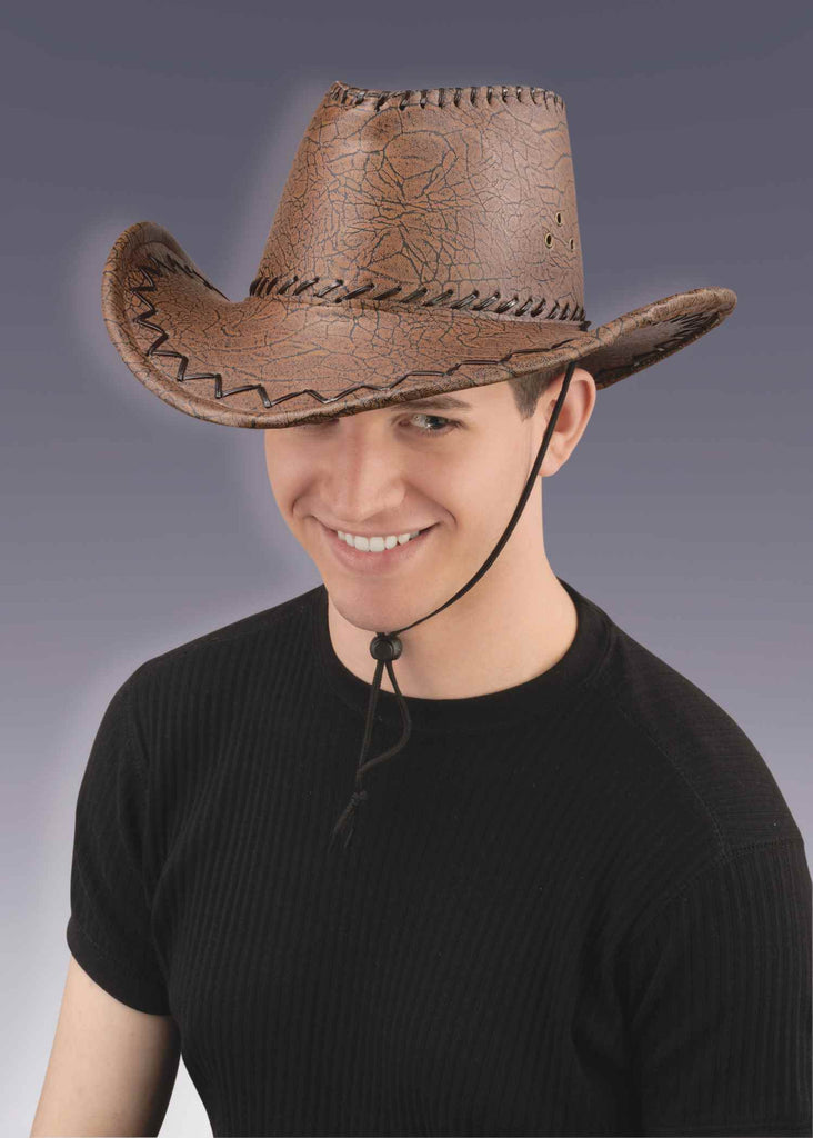 Halloween Hats Cowboy Costume Hat Pleather - Rubies Costumes & Accessories - HalloweenCostumes4U.com - Accessories