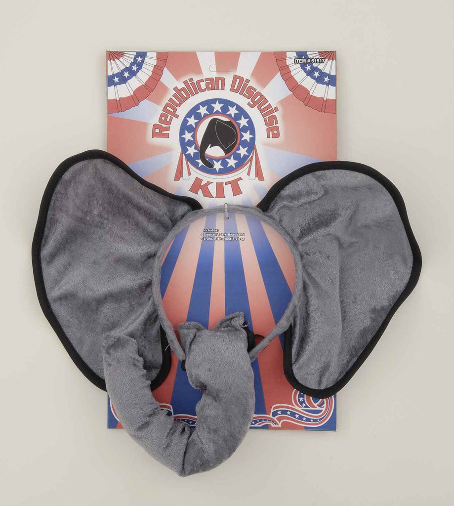 Republican GOP Elephant Ears and Trunk Set - HalloweenCostumes4U.com - Accessories