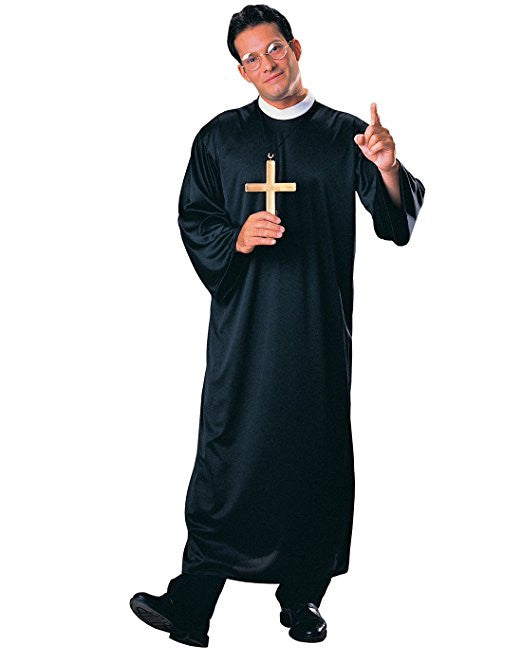 black priest dress Priest Costume black Costume