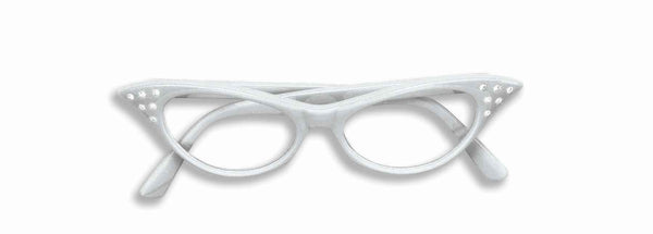 50's Rhinestone Eyeglasses - Various Colors - HalloweenCostumes4U.com - Costume Props & Accessories