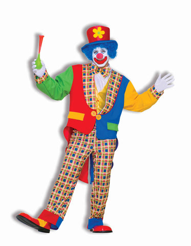 Clown Halloween Costumes Deluxe Clown Costume Adults - Rubies Costumes & Accessories - HalloweenCostumes4U.com - Adult Costumes