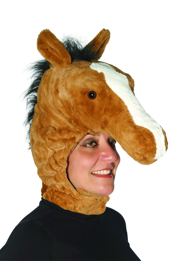 Mask-Deluxe Plush Horse - Rubies Costumes & Accessories - HalloweenCostumes4U.com - Accessories