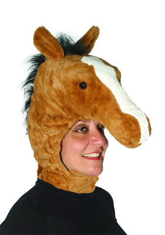 Mask-Deluxe Plush Horse - Rubies Costumes & Accessories - HalloweenCostumes4U.com - Accessories
