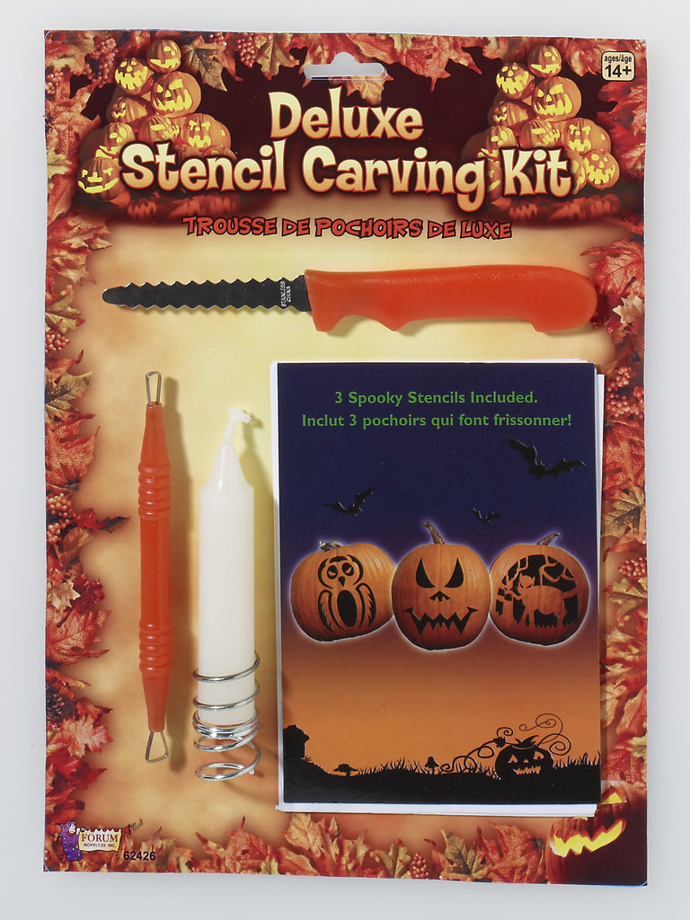 Stencil Pumpkin Carving Kits - Rubies Costumes & Accessories - HalloweenCostumes4U.com - Decorations