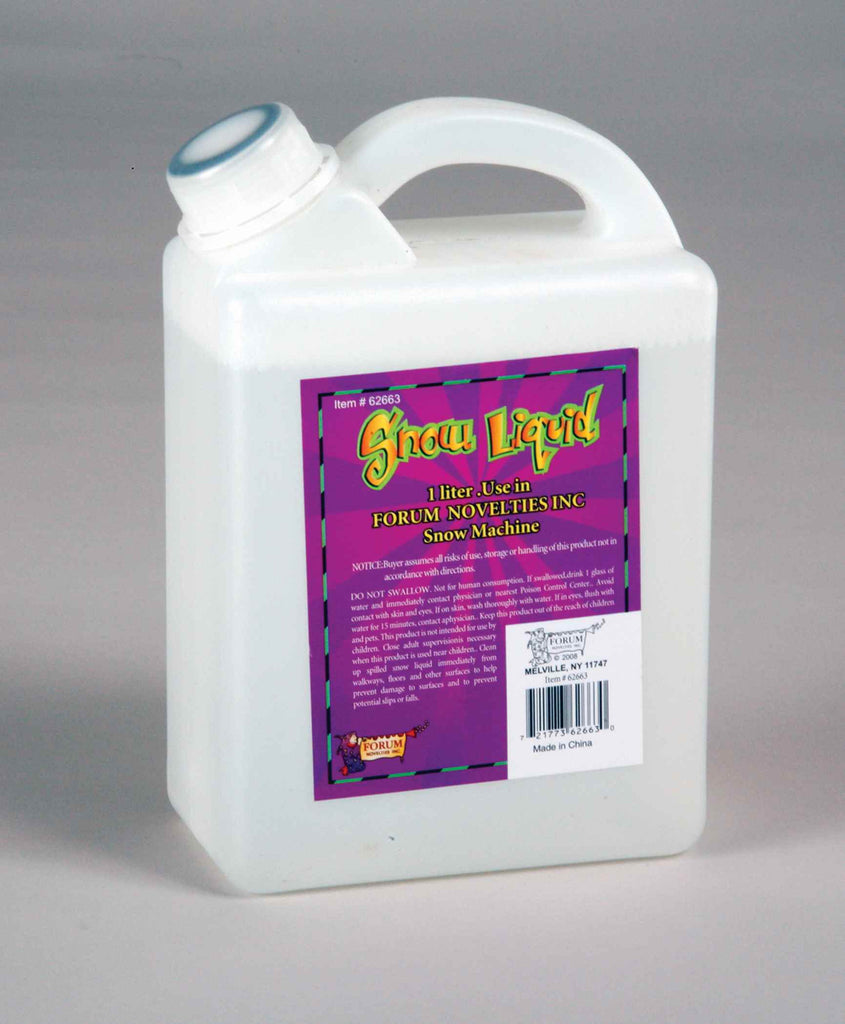 Mini Snow Machine Liquid 1 Liter - Rubies Costumes & Accessories - HalloweenCostumes4U.com - Decorations