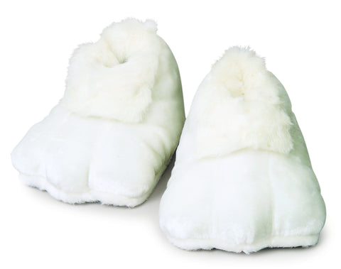 White Bunny Feet Shoes - HalloweenCostumes4U.com - Accessories