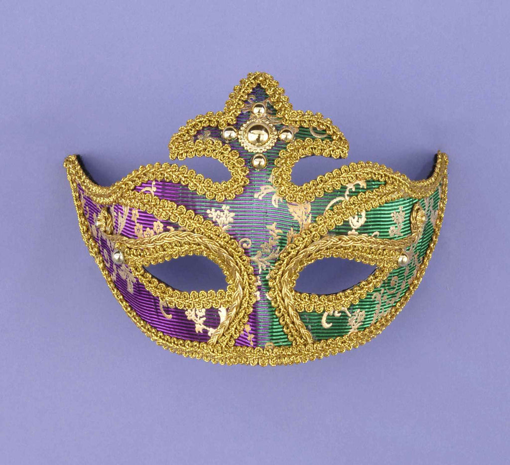 Mardi Gras Color Change Queen Eyemasks - Rubies Costumes & Accessories - HalloweenCostumes4U.com - Accessories