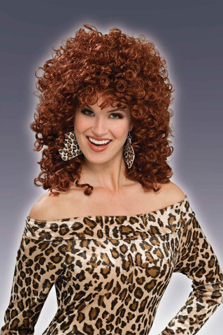 Kinky Curls Wig Auburn - Rubies Costumes & Accessories - HalloweenCostumes4U.com - Accessories