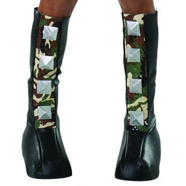 Kids Camo Boot Tops - Rubies Costumes & Accessories - HalloweenCostumes4U.com - Accessories