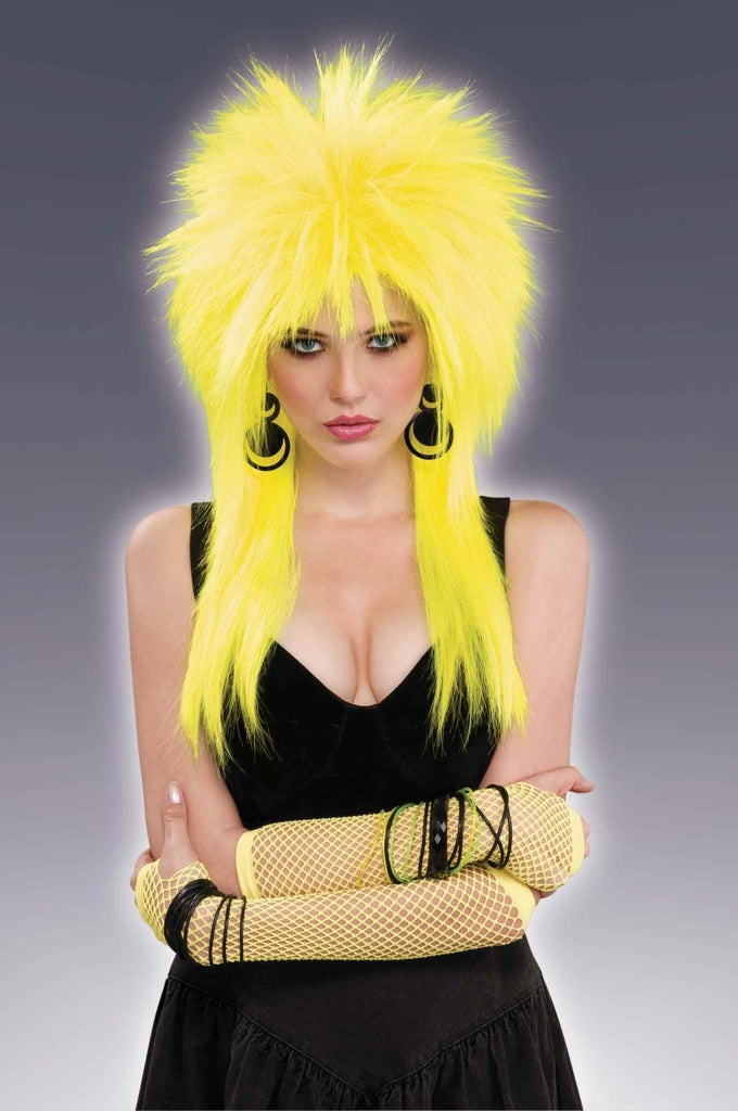 Spiked Wigs Yellow - Rubies Costumes & Accessories - HalloweenCostumes4U.com - Accessories
