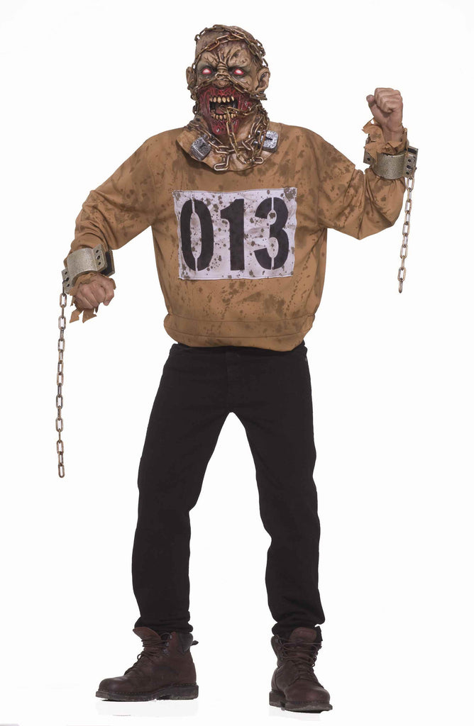 Undead Prisoner Costume Adult Size - Rubies Costumes & Accessories - HalloweenCostumes4U.com - Adult Costumes