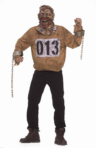 Undead Prisoner Costume Adult Size - Rubies Costumes & Accessories - HalloweenCostumes4U.com - Adult Costumes