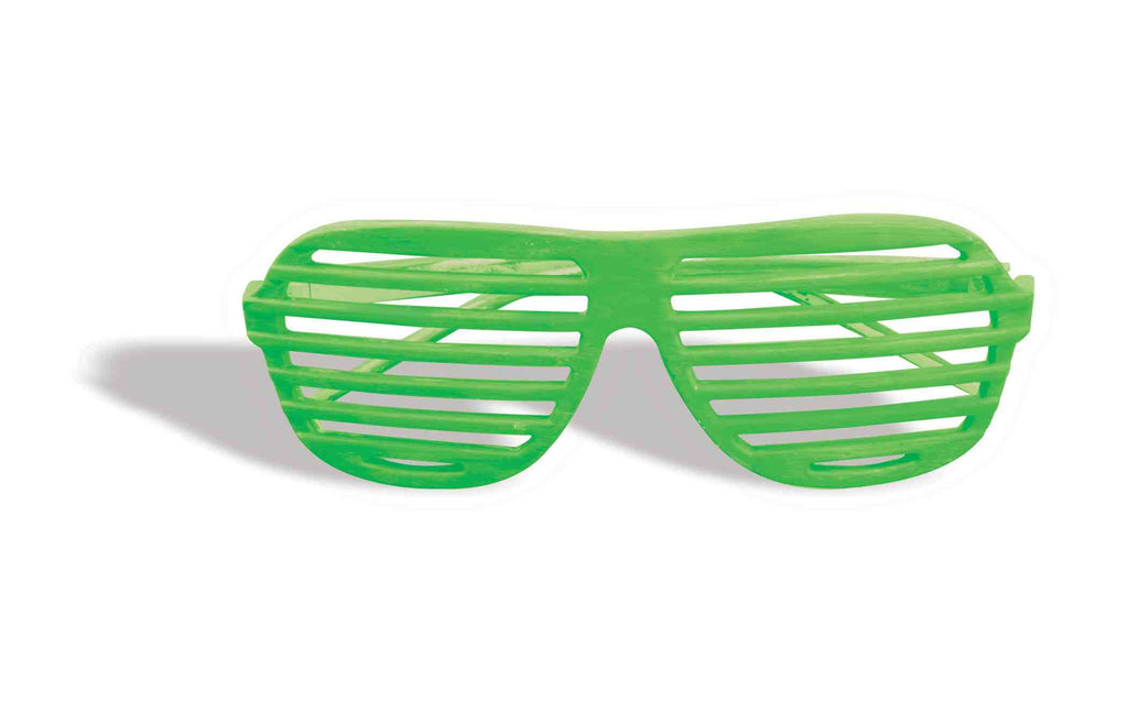 Neon Green Slot Glasses - Rubies Costumes & Accessories - HalloweenCostumes4U.com - Accessories
