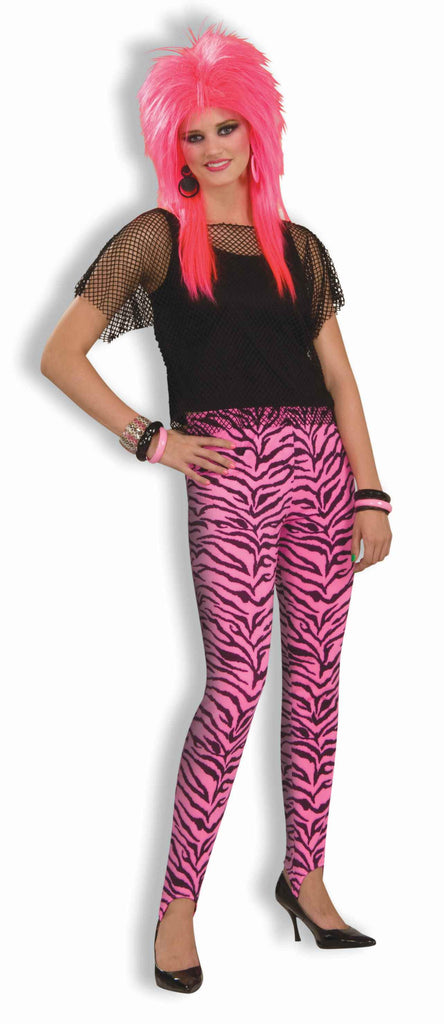 Womens Zebra Stirrup Pants - Rubies Costumes & Accessories - HalloweenCostumes4U.com - Adult Costumes