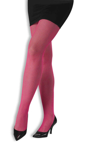 Neon Pink Costume Fishnet Pantyhose Adult - Rubies Costumes & Accessories - HalloweenCostumes4U.com - Accessories