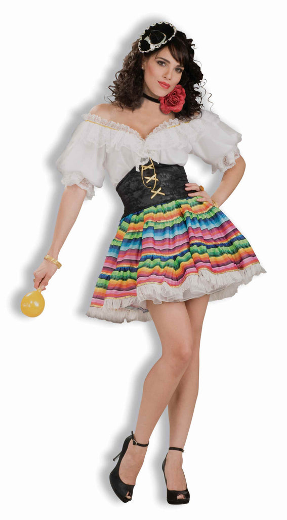 Sexy Mexican Woman Halloween Costume - Rubies Costumes & Accessories - HalloweenCostumes4U.com - Adult Costumes