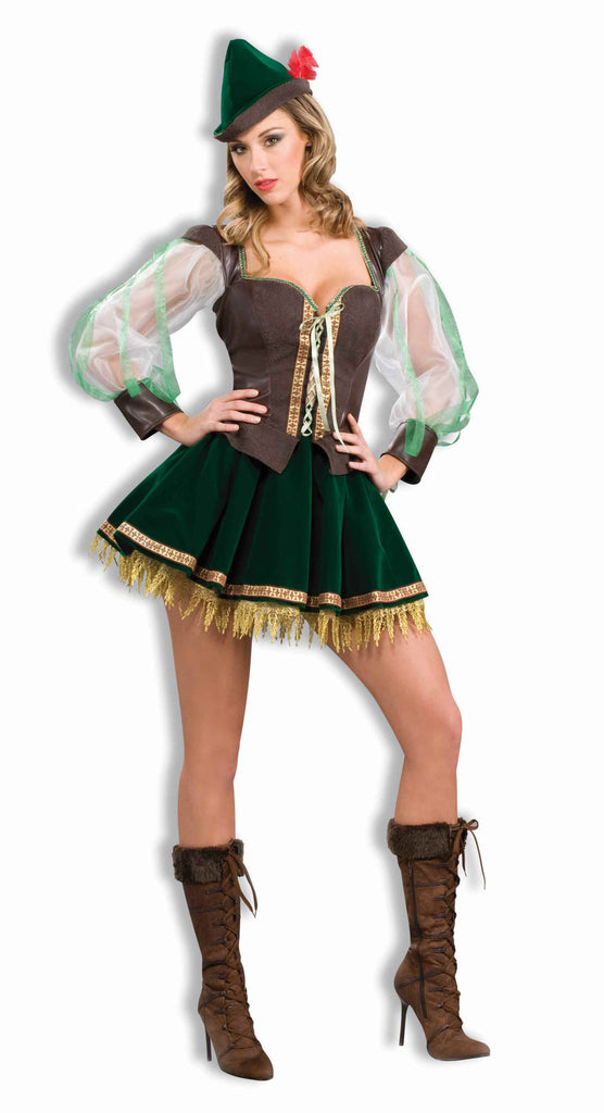 Designer Sexy Lady Robin Hood Costume - Rubies Costumes & Accessories - HalloweenCostumes4U.com - Adult Costumes