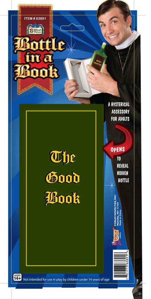 Priest/Nun Bottle in the Good Book Accessory - Rubies Costumes & Accessories - HalloweenCostumes4U.com - Accessories