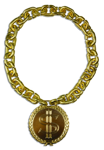 Hip Hop Gangsta Big Bling Gold Chain - Rubies Costumes & Accessories - HalloweenCostumes4U.com - Accessories