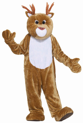 Christmas Reindeer Plush Mascot Suit - Rubies Costumes & Accessories - HalloweenCostumes4U.com - Adult Costumes