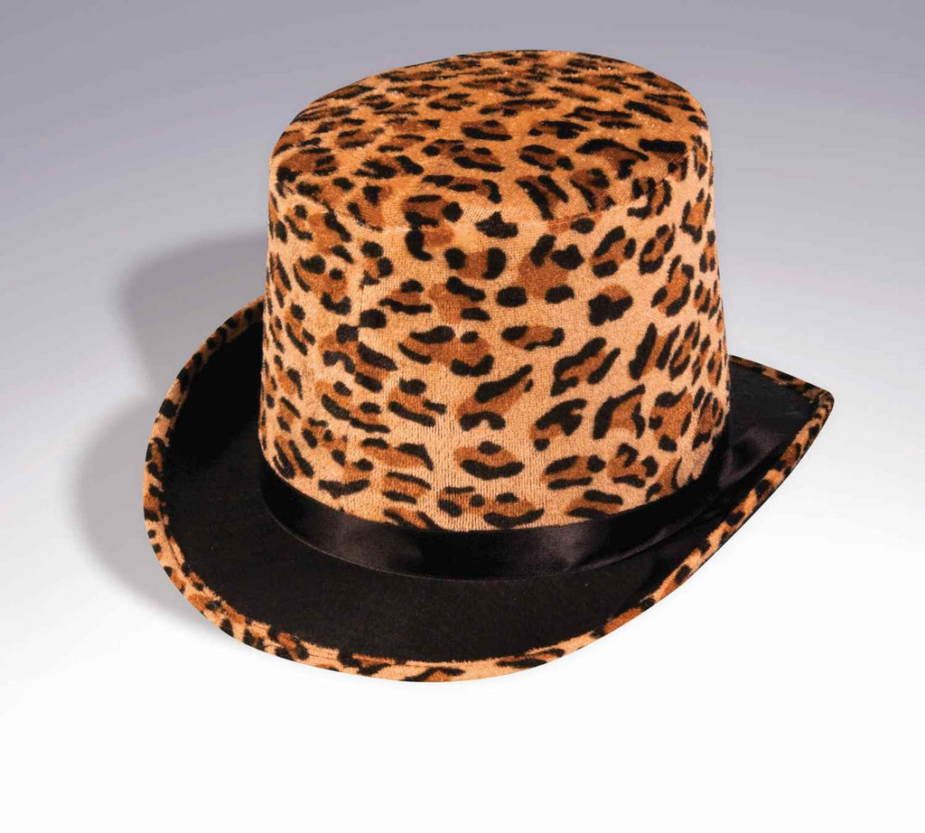 Halloween Top Hats Leopard Print Hat - Rubies Costumes & Accessories - HalloweenCostumes4U.com - Accessories