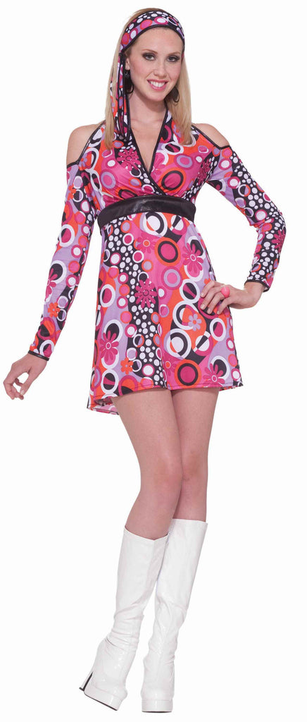Women's Halloween 60's Mod Costume Dress - Rubies Costumes & Accessories - HalloweenCostumes4U.com - Adult Costumes