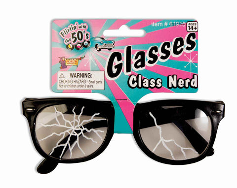 Costume Nerd Glasses Cracked Nerd Glasses - Rubies Costumes & Accessories - HalloweenCostumes4U.com - Accessories