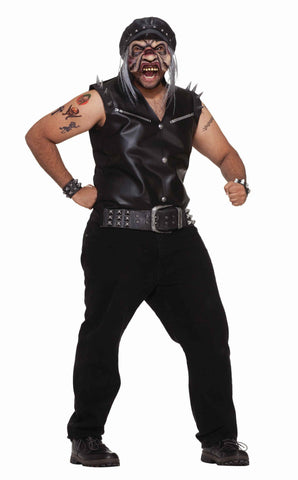 Scary Biker Dude Adult Costume for Halloween - Rubies Costumes & Accessories - HalloweenCostumes4U.com - Adult Costumes