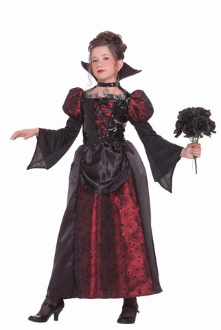 Deluxe Halloween Costume Vampire Miss Costume - Rubies Costumes & Accessories - HalloweenCostumes4U.com - Kids Costumes