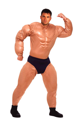 Mens Mr. Muscle Costume - Rubies Costumes & Accessories - HalloweenCostumes4U.com - Adult Costumes
