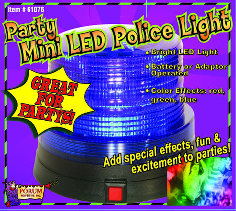 Mini Police Lights Red Halloween Party Light - Rubies Costumes & Accessories - HalloweenCostumes4U.com - Decorations