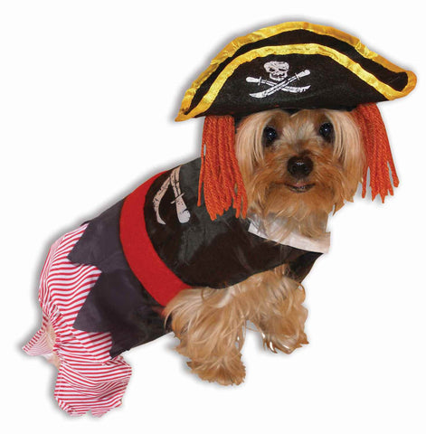 Pirate Halloween Costumes for Dogs or Cats - Rubies Costumes & Accessories - HalloweenCostumes4U.com - Pet Costumes & Accessories