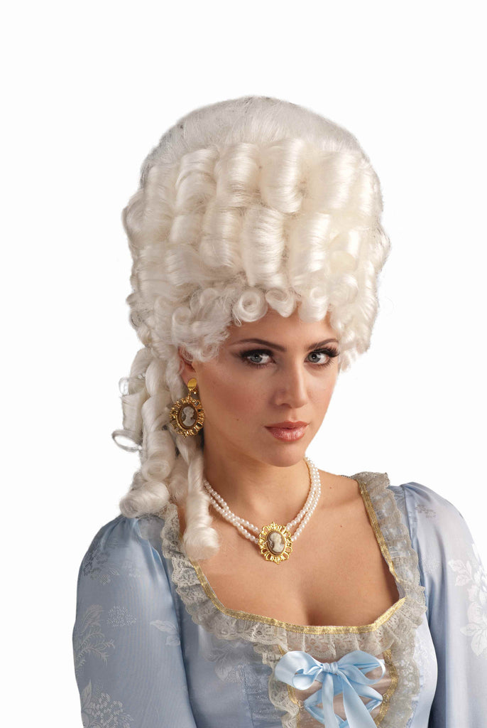 Marie Antoinette Costume Wig Platinum - HalloweenCostumes4U.com - Accessories