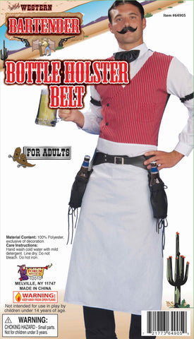 Wild West Bartender Bottles Holster - Rubies Costumes & Accessories - HalloweenCostumes4U.com - Accessories