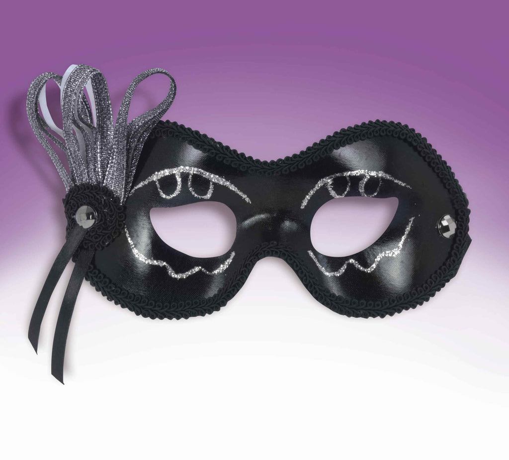 Value Priced Costume Eyemasks Black - Rubies Costumes & Accessories - HalloweenCostumes4U.com - Accessories