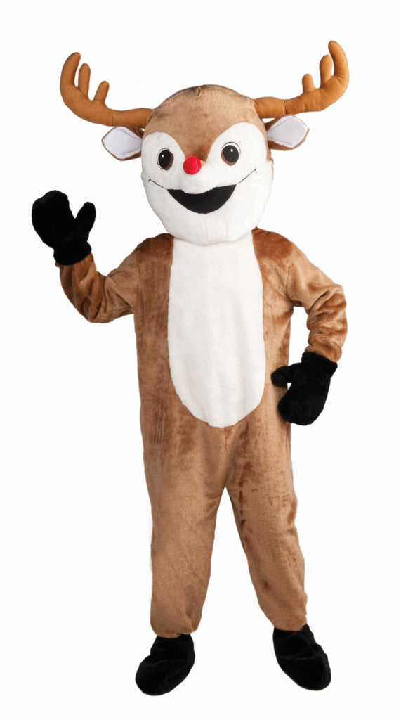 Reindeer Costume Mascot Reindeer Outfit - Rubies Costumes & Accessories - HalloweenCostumes4U.com - Adult Costumes