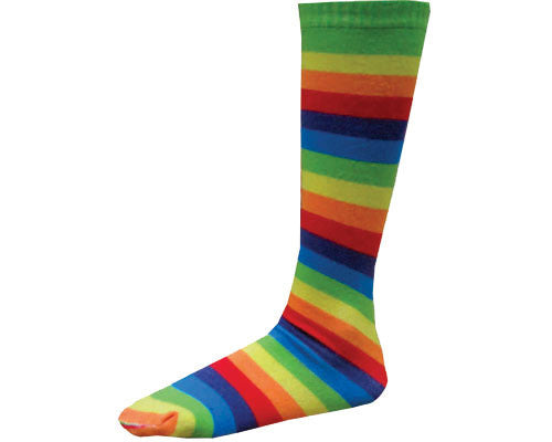 Rainbow Stripe Socks - Dress Up America Costumes & Accessories - HalloweenCostumes4U.com - Accessories