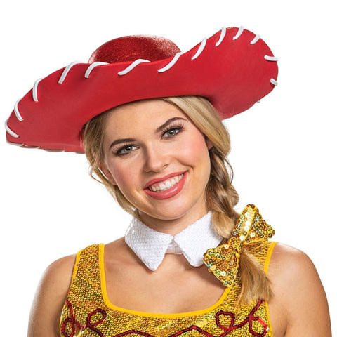Adults/Teens Disney Toy Story Jessie Glam Hat & Bow Set - HalloweenCostumes4U.com - Costume Props & Accessories
