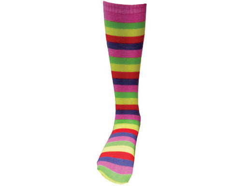 Rainbow Striped Knee Socks - Dress Up America Costumes & Accessories - HalloweenCostumes4U.com - Accessories