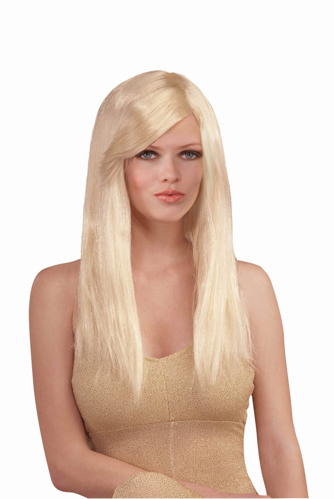 Super Model Wig 90's Model Wig Blonde - Rubies Costumes & Accessories - HalloweenCostumes4U.com - Accessories