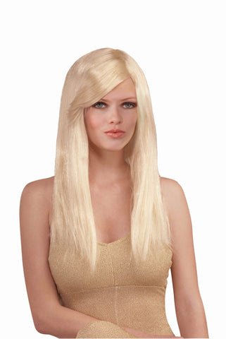 Super Model Wig 90's Model Wig Blonde - Rubies Costumes & Accessories - HalloweenCostumes4U.com - Accessories