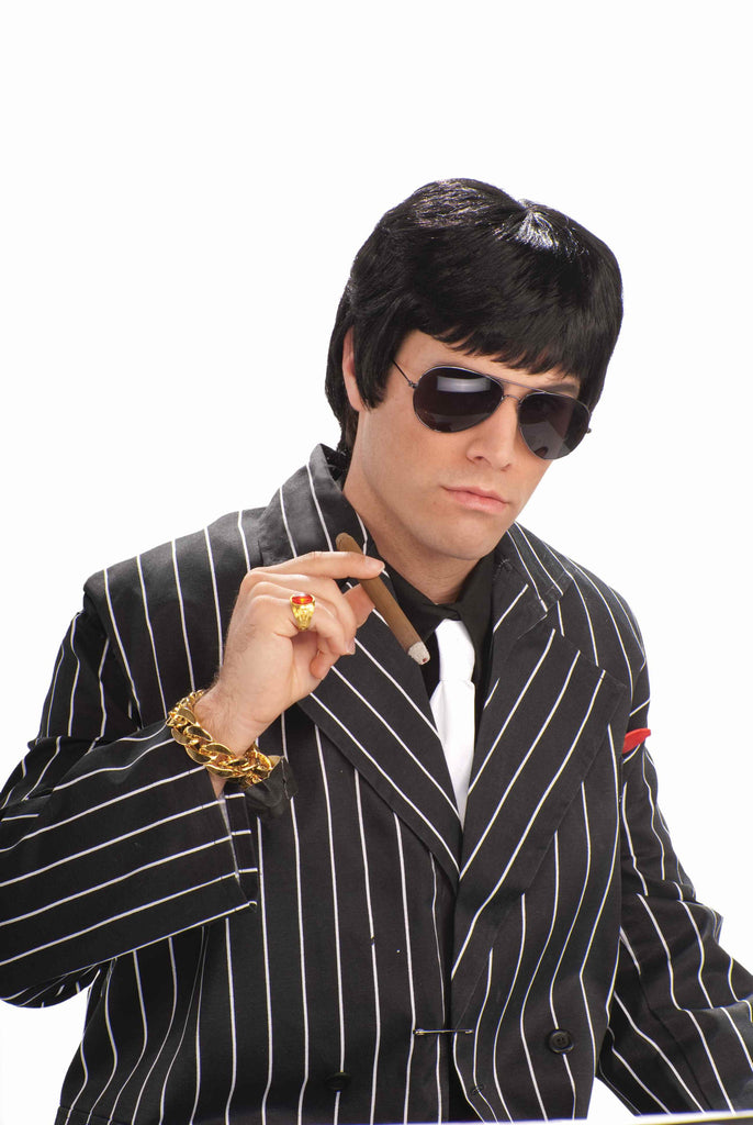 Tough Guy Wig-Black - Rubies Costumes & Accessories - HalloweenCostumes4U.com - Accessories