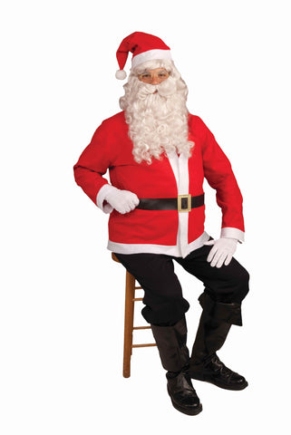 Economy Santa Claus Suit Adult - Rubies Costumes & Accessories - HalloweenCostumes4U.com - Adult Costumes
