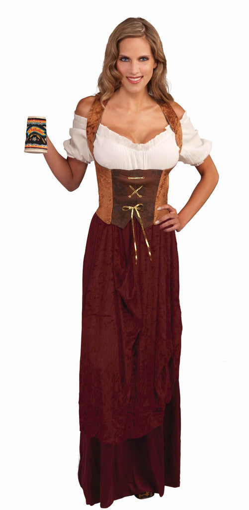 Pirate Corsets Pirate Woman Corset Top Brown - Rubies Costumes & Accessories - HalloweenCostumes4U.com - Adult Costumes